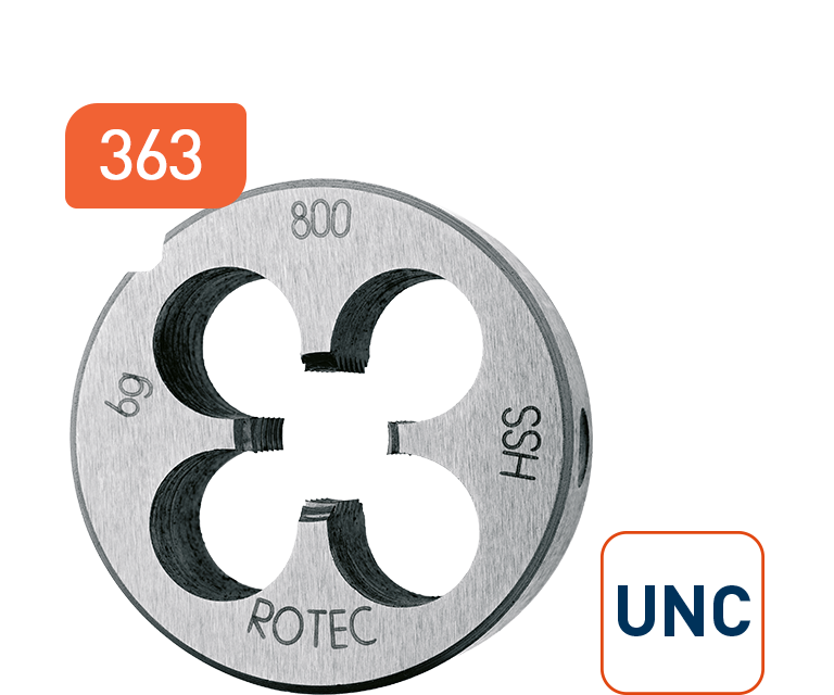 HSS, rond [UNC]