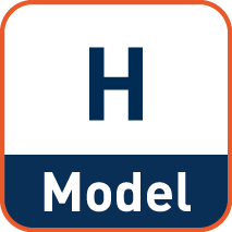 HM Stiftfrees, vlamvorm, model H  detail 2