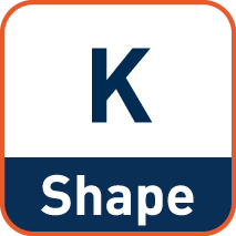 Carbide bur, countersink 90°, shape K (KSK)  detail 2