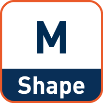 Carbide bur, cone, shape M (SKM)  detail 2