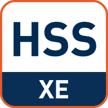 HSS-XE kernboor SILVER-LINE 80mm (UNI) detail 2
