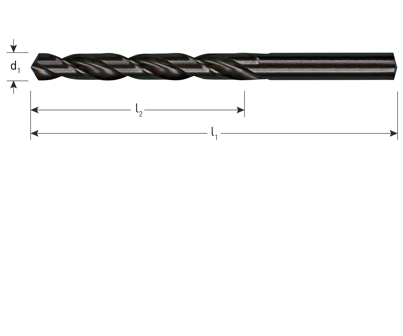 HSS-R spiraalboor type '100' ø3,3mm in EV-pack