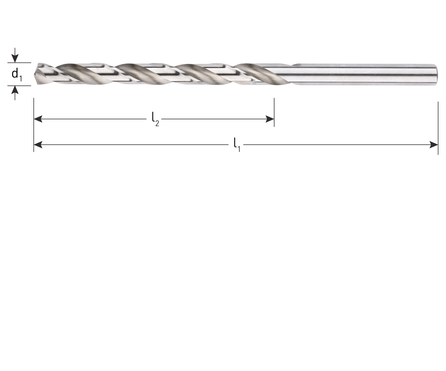 HSS-G spiraalboor type '150' ø10,2mm in box