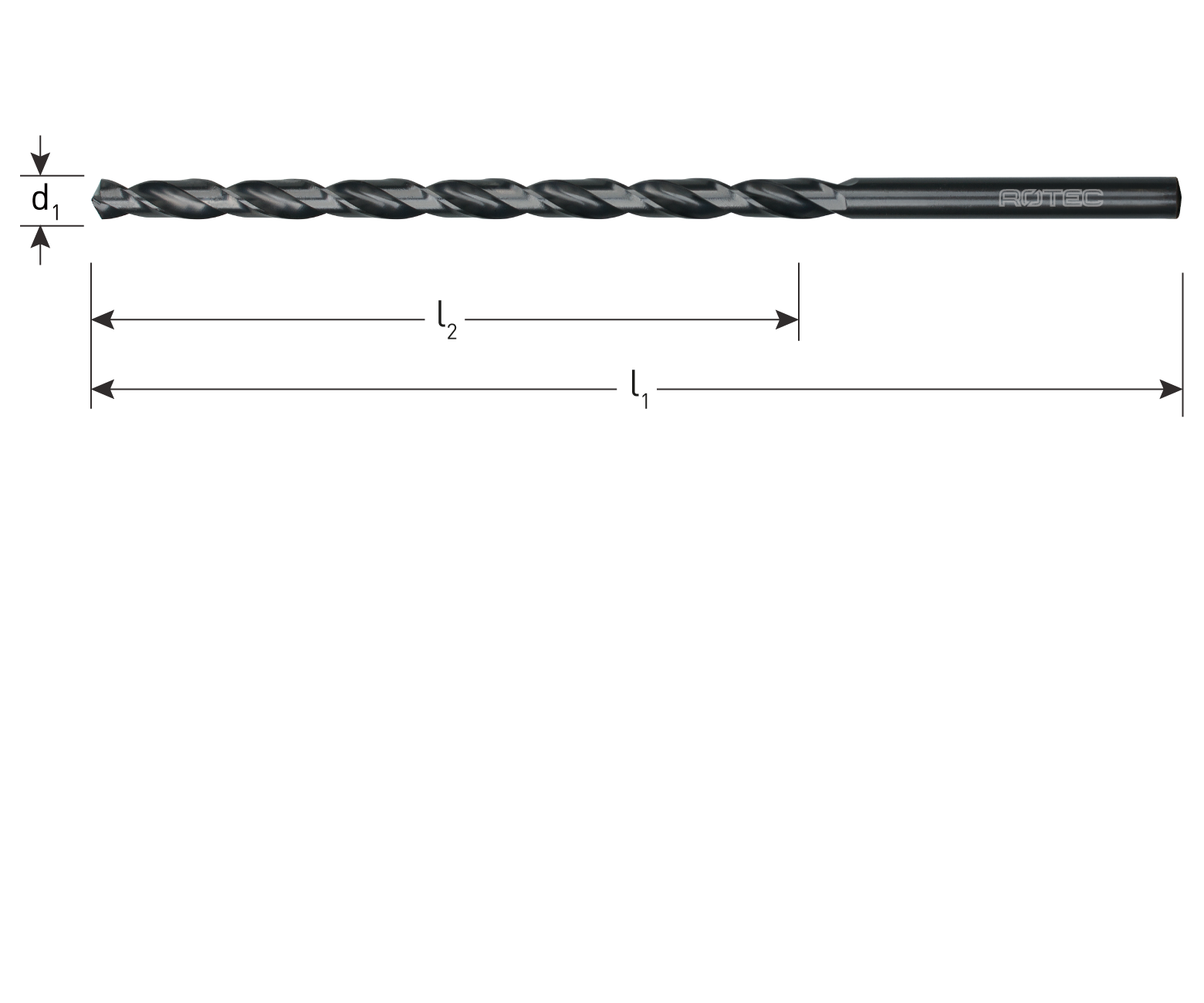 HSS-G spiraalboor type '160' ø7,0x225mm