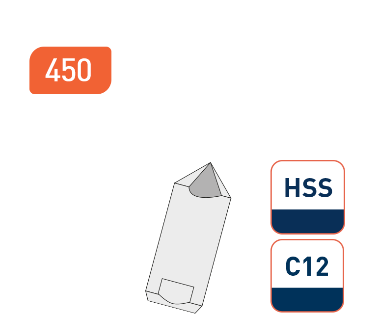 Senker Typ GT-C12 für Handentgrater