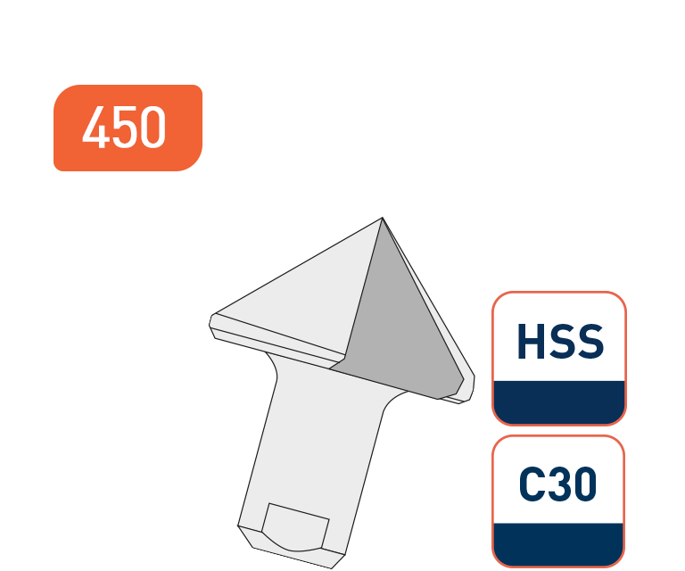 Senker Typ GT-C30 für Handentgrater