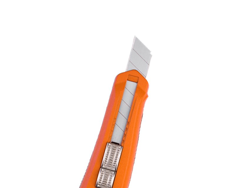 Snap-off utility knife, Premium, 18mm