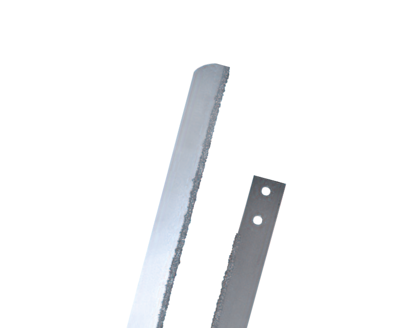 Hacksaw blade, carbide granulate plated