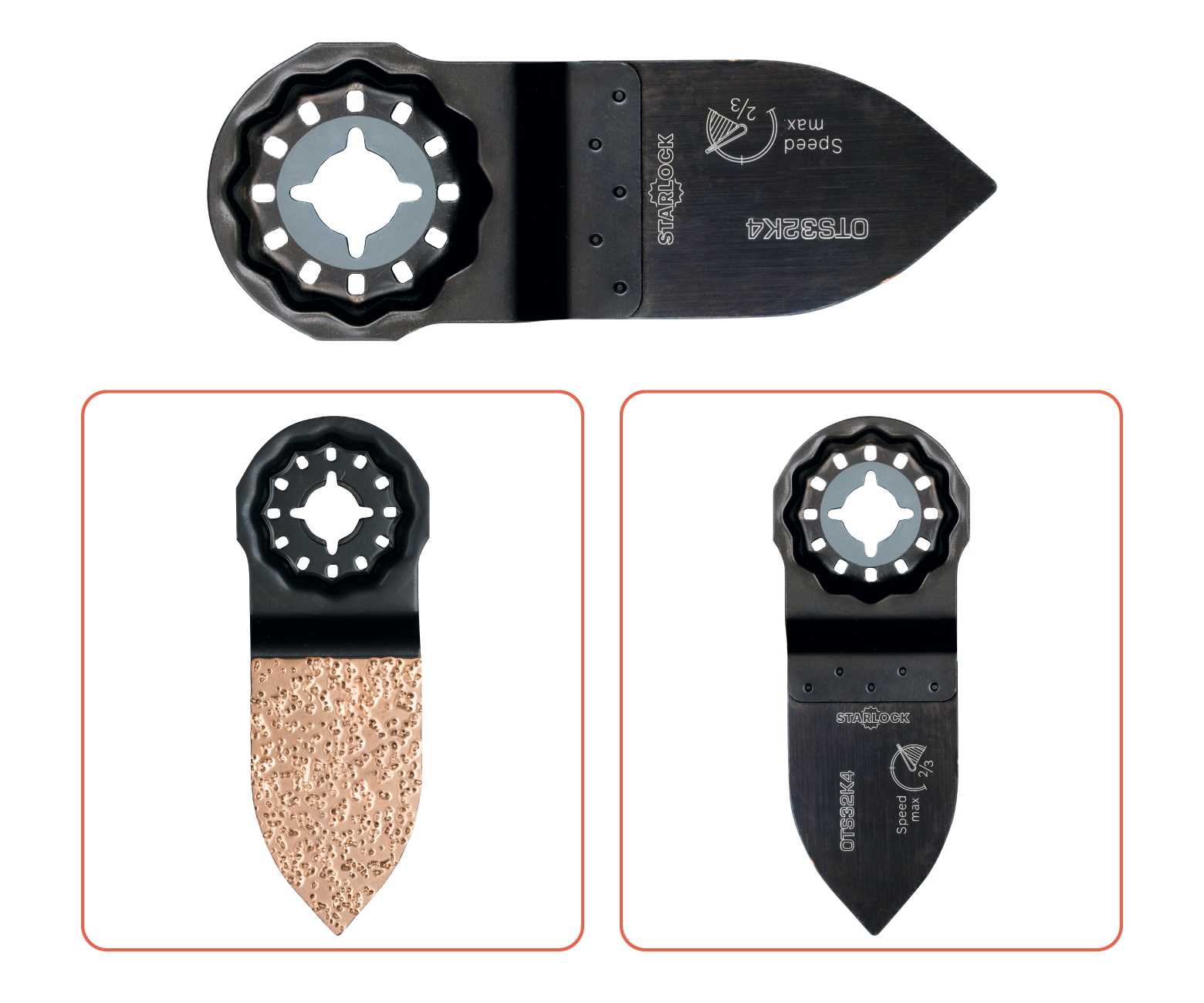 PREMIUM Starlock schuurvinger type OTS 32K4 detail 2