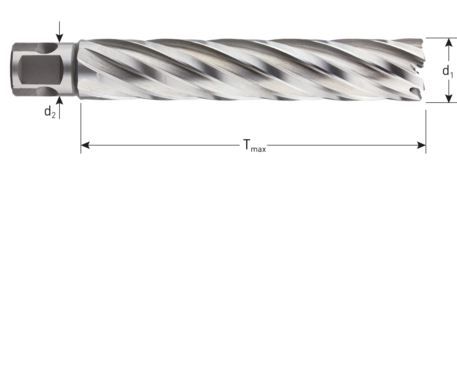 HSS-XE kernboor SILVER-LINE 110mm (UNI)