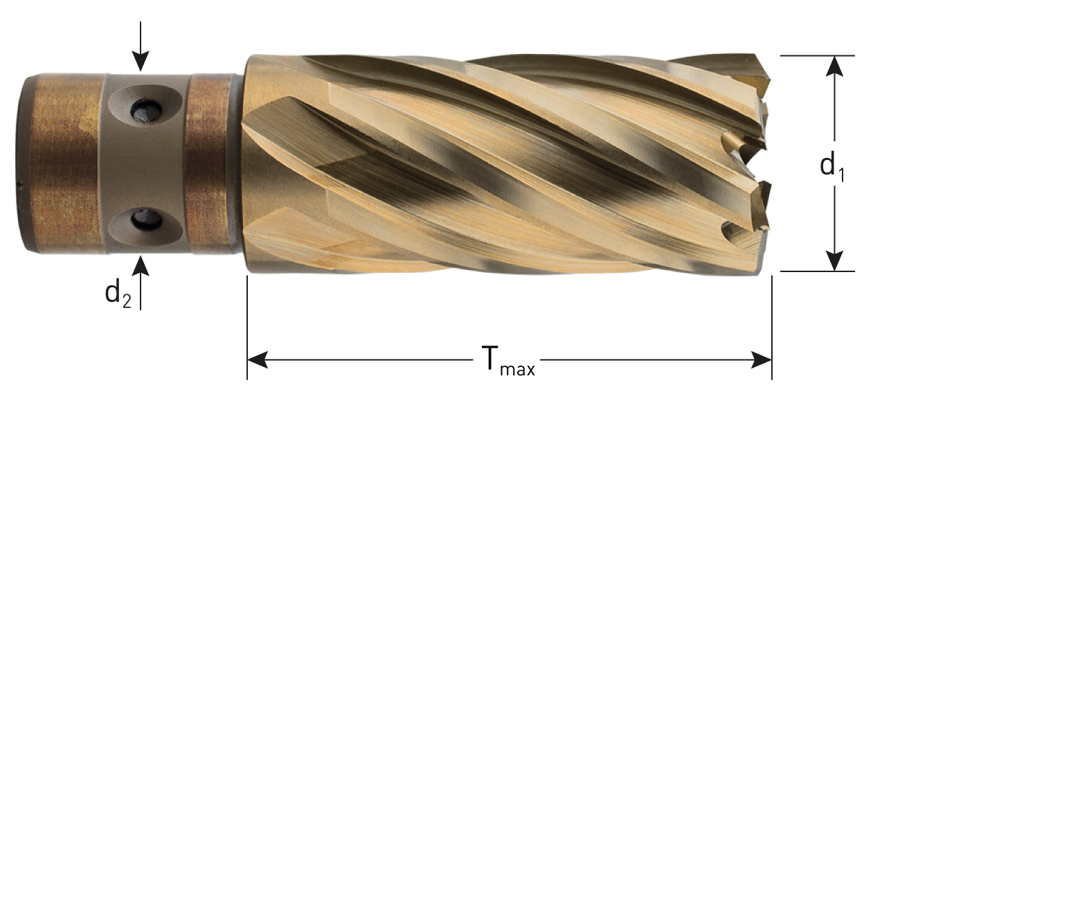 HSS-XE Annular cutter GOLD-LINE 40mm (FEIN/QUICK-IN)
