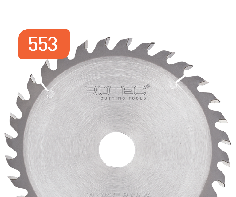 TCT saw blade for portable machines