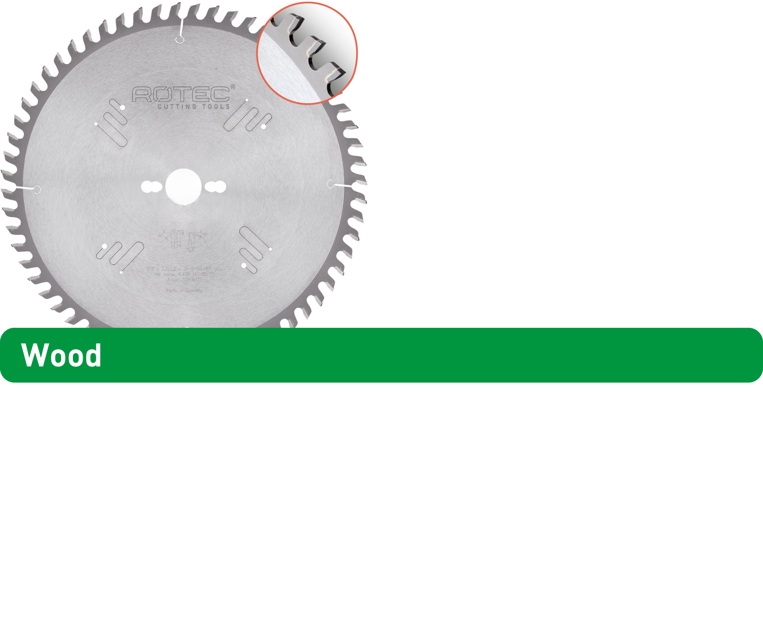 TCT panel sizing saw blade Hollow/Roof
