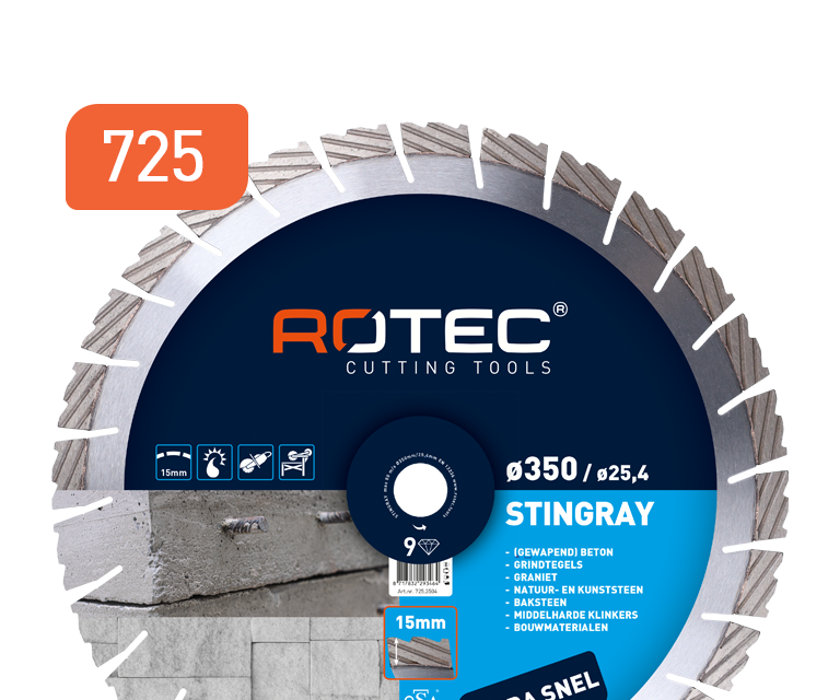 725.3502 Diamant-Trennscheibe STINGRAY 9