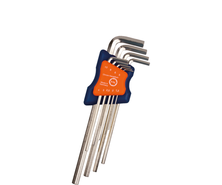 Hex-key (Allen key) set, long