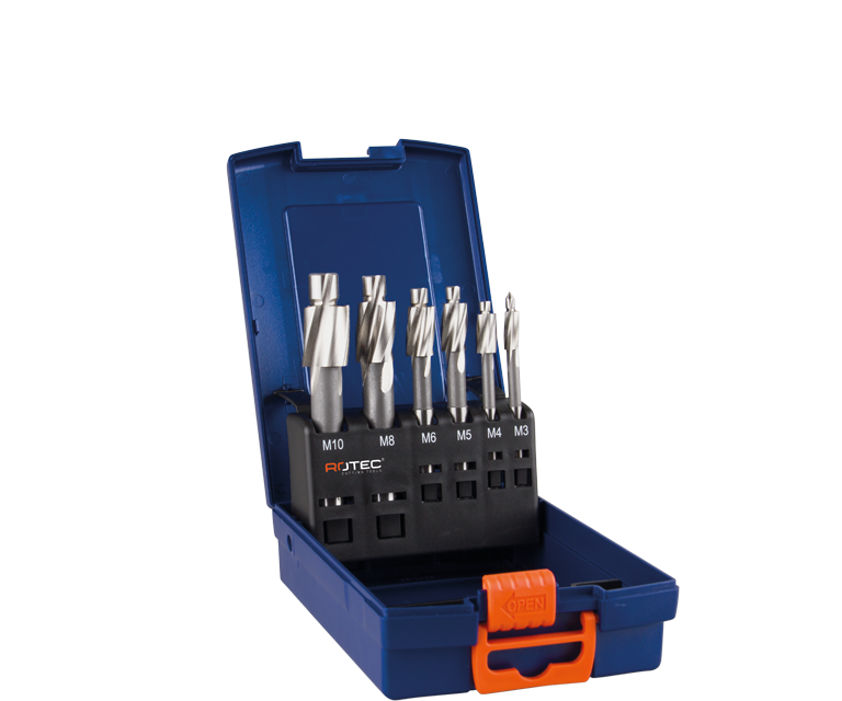 HSS-G Counterbore set, in ABS cassette